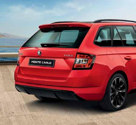 And you get the exciting ŠKODA FABIA MONTE CARLO.