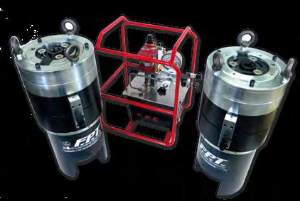 PRODUCTION OF SPECIAL HYDRAULIC TENSIONERS F.P.T. can provide specially designed bolt tightening solutions from to 2.