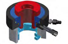CTP Hydraulic tensioners with threaded insert The CTP series is characterised by the threaded interchangeable insert which makes it possible to