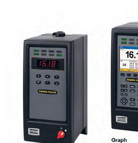 CONTROLLERS AND SOFTWARE FOR TENSOR REVO CONTROLLERS AND SOFTWARE FOR TENSOR REVO Advanced process control and monitoring functions Power Focus is a modular range of controllers, with full