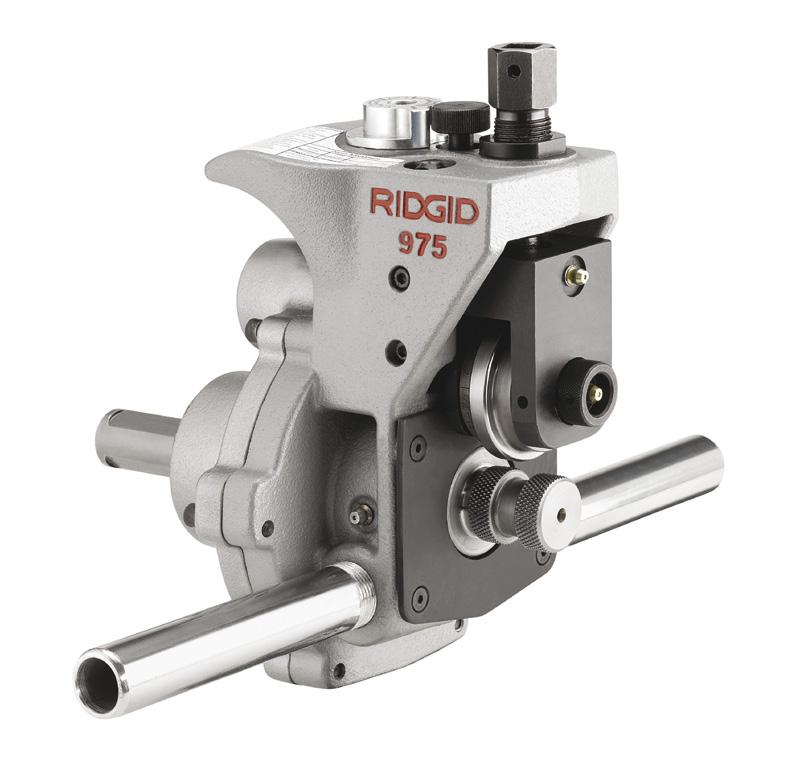 Model 975 Combo Roll Groover The Model 975 Combo Roll Groover is two tools in one.