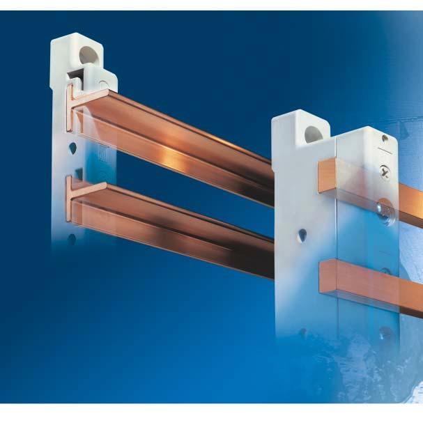 Busbar systems Compact, space-saving assembly is the outstanding feature of busbar systems with 40 mm bar centre distance.