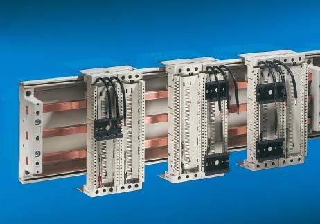 40 mm 1 2 3 Accessories: Busbar systems 40 mm Plug-in connector For fitting the AS-interface load feeder module with matching support 3RK1 901-3CA00 (Siemens) to the multi-functional component