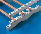 60 mm Inserts for busbar supports SV 3000.000, SV 3050.000, SV 3064.000, SV 3078.000 For busbar E-Cu mm Rated current Model No. SV For busbar E-Cu mm (inches) Rated current Model No.
