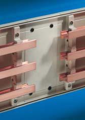 60 mm Busbar systems 60 mm PLS busbar connector set up to 800 A For connecting PLS special busbars up to 800 A; no drilling
