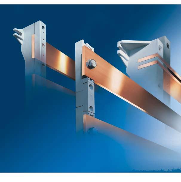 Busbar systems These systems are designed for mounting NH on-load isolators and NH fused isolators, and for safe power transmission and distribution.