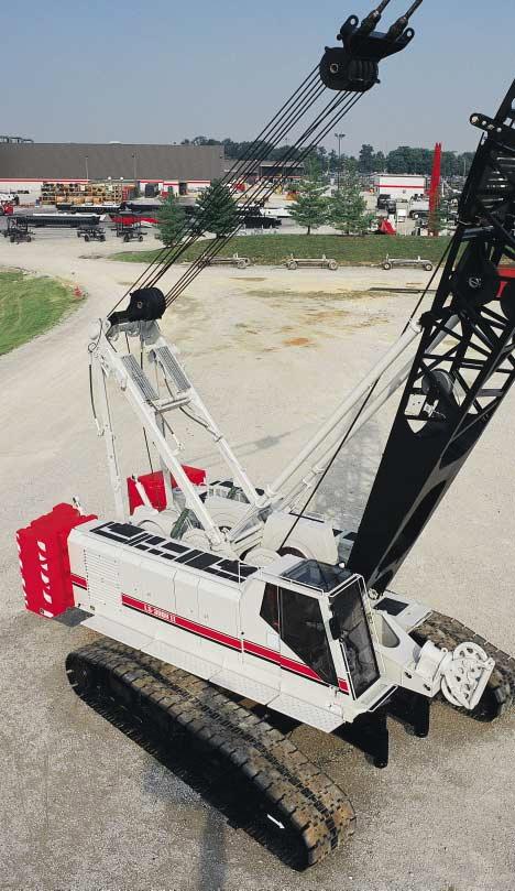 80 mt) Designed to meet the needs of both severe duty and general lift applications Robust boom, big rope, dedicated hydraulics Power Load pushes for optimal performance on the toughest jobs