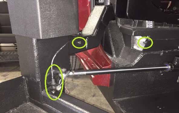Tray In sensor on truck side and magnet on pivot arm.