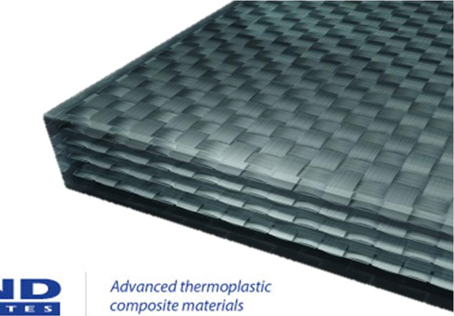 impregnated with thermoplastic matrix Advantages of hybrid composite parts Low weight (density e.g., 1.