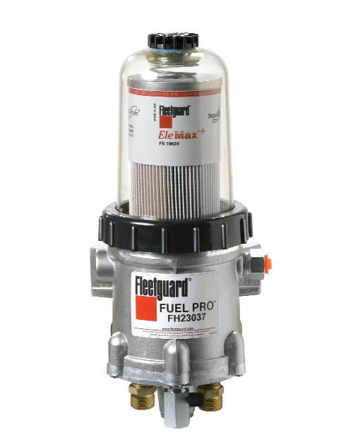 FH 230 SERIES FUEL PRO D IESEL F UEL F ILTRATION S YSTEM All-In-One Fuel Filter, Fuel- Water Separator and Fuel Heater Seeing is Believing Eliminates unnecessary changes and maintenance Extended