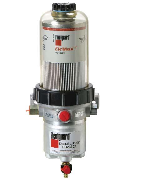 FH 233 SERIES DIESEL PRO D IESEL F UEL F ILTRATION S YSTEM All-In-One Fuel Filter, Fuel- Water Separator and Fuel Heater Seeing is Believing Eliminates unnecessary changes and maintenance Extended