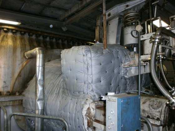 7. Steam Turbine The Steam Turbine is manufactured by General Electric / Nuovo Pignone.