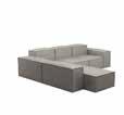 Soft Seating Paver Design Aermuir Fabric Grade Fabric Seection 1 Fabric Seection 2 Fabric Seection 3 A B Paver is a ow eve bock based sofa system that utiizes a few simpe eements to provide a