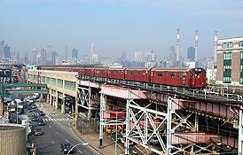 September 16, 2003 - The New York Transit Museum reopens in Brooklyn Heights after a two-year renovation.
