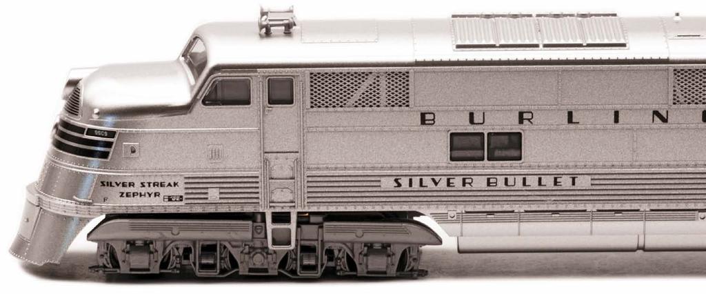 Silver Streak Zephyr Silver Streak is a familiar name in railroading.