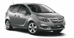 Meriva 5-door MPV Manual models available from 55.00 Fixed Weekly Rental Diesel models available from 199 Advance Payment Automatic models available from Nil Advance Payment Tech Line 1.