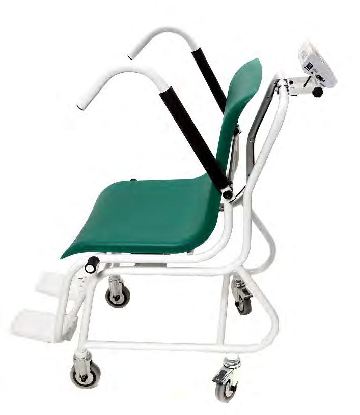 High capacity - 250kg or 300kg Robust construction Extra wide seat for