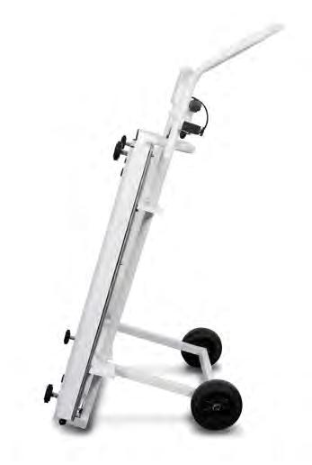 Low profile platform Pre-set Tare and Tare to deduct weight of the wheelchair Folds away for easy transport and storage