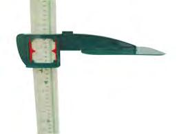 Telescopic Height Measure Portable, light and easy to carry Moulded plastic design Six pieces, easy to