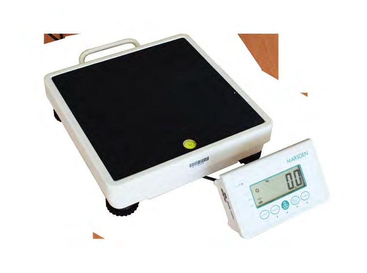More accuracy Medical scales fitted with the new indicator are now even more