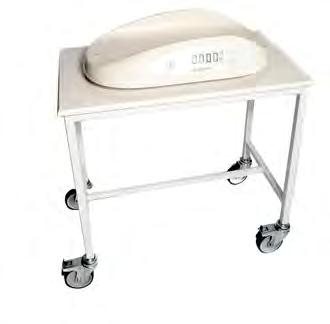 This lightweight baby scale is also suitable for health visitors and