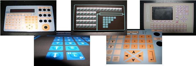 INDUSTRIAL FACEPLATES This solution represents a real innovation for solving the cronic problems of the membrane-switches faceplates, widely used as the standard Human-Machine-Interface (HMI) for