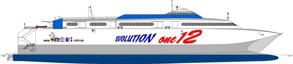AluminumNow EV112 Wave Piercing Catamaran Vehicle/Passenger Ferry The proven Wave Piercer Design from the world s most experienced high speed ferry builder, is the ideal solution.