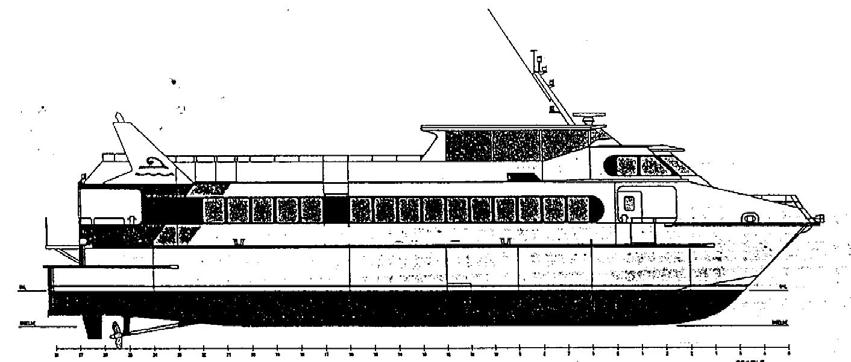 AluminumNow K28 28M High Speed Passenger Ferry/Day Trip Vessel VESSEL TYPE: CONSTRUCTION: MARINE AUTHORITY: 28m Fast Catamaran Marine Grade Aluminum As specified by Client DELIVERY: PROPULSION: As