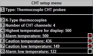 CHT Probe Installation CHT probe screwed into threaded recess in cylinder near sparkplug Screw 3/8-24 Threaded