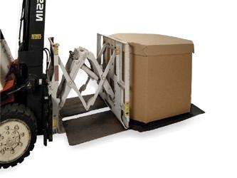 PALLET-LESS CARGO HANDLING WITH SLIP-SHEETS AND FORKLIFT ATTACHMENT CARGO HANDLING & PROTECTION SOLUTIONS SHIP MORE PRODUCT IN SAME SPACE. REDUCE OVERALL FREIGHT COST ASSOCIATED WITH PACKAGING.