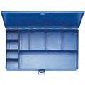 1 SK 30 L Steel carrying case ``Hammer-tone finished assortment box 4 small and 1 large additional compartments with lock Suitable for For optional storage of crimping tools type K1, K4, K46 and K48