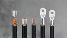 Simple filling of compacted conductors For nominal cross-sections of up to 400 mm 2 High-quality material reduces contact resistance No special solutions required: existing tool can be used