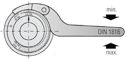 Accessories Torque Adjusting Wrench DIN 1816 Note: The recoended spanner wrenches for MTL Sizes 0, 800, 10 & 20 are available from J.W. Winco, Inc. www.jwwinco.com.