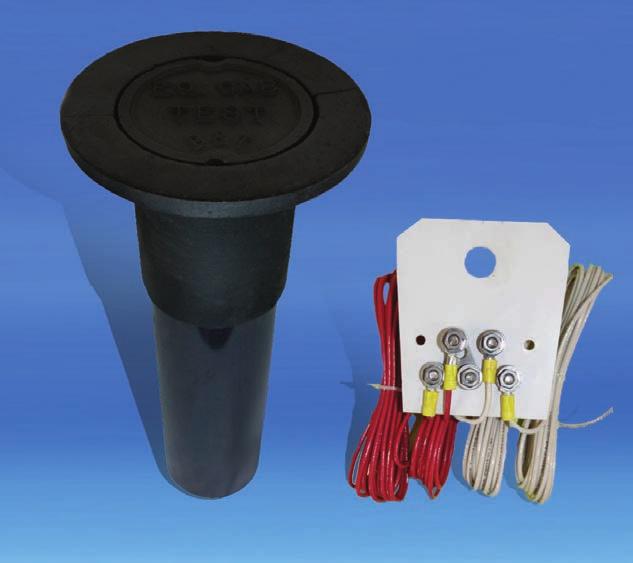 5 & 6 Cathodic Protection Test Boxes EQ5 P668DT Heavy duty cast iron rim w/drop-in lid. Terminal block hooks underneath lid and is available w/ multiple terminals (1 7).
