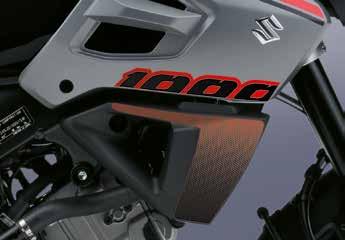 black grained protection foil with Suzuki and V-Strom  990D0-31JF5-PAD