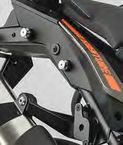 > Robust steel tube construction > Powder coated surface > Attaches and detaches from the bike in seconds > Carefully tailored to each