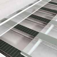urethane timing belts allows synchronous conveying of sheet glass without