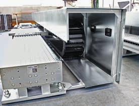 carrier with housing made of steel or