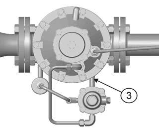 PIPING SCHEMATICS (cont'd) Standby Monitor with Differential Pressure Greater than 10 psid (Monitor located downstream) Vent Valve Sense Valve Operating Regulator Monitor Regulator Typical Top View 1.