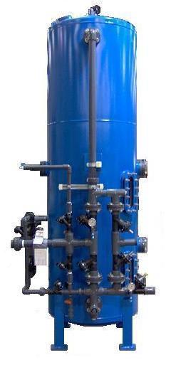 Mixed-Bed Deionizers Lined Steel s PVN Series Programmable Operation Automatic or Semi-automatic Operation Automatic regeneration when water quality falls below pre-set limit or after manual