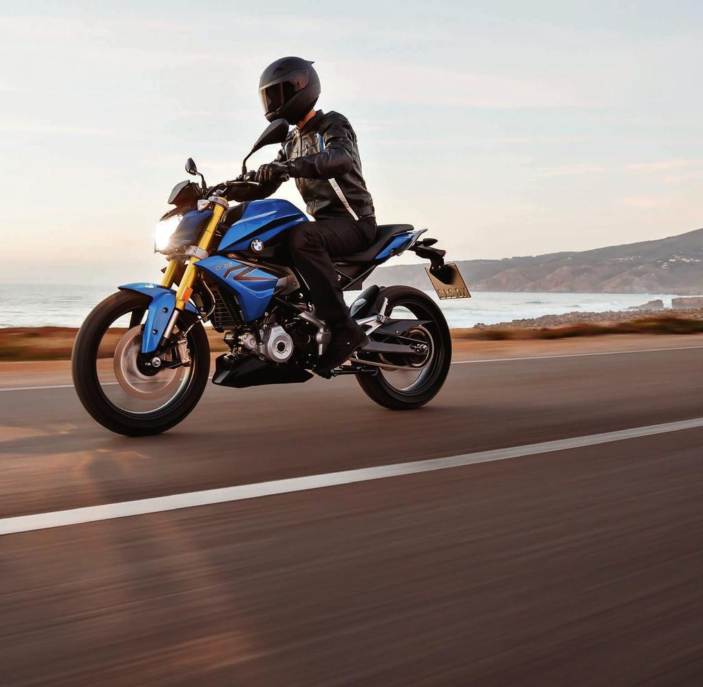 THE NEW BMW G 310 R.