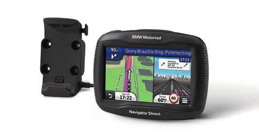 [1] [5] NAVIGATION AND COMMUNICATIONS [2] [3] [4] EQUIPMENT FOR THE BMW G 310 R. [6] [7] BMW Motorrad navigation systems Where am I?