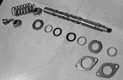SPOOL ASSEMBLY Procedure: O-Ring Spool Wiper Top Retainer Plate Seal Retainer O-Ring Spool Screws Wiper Retainer Plate Washer Washer Spring Spring Retainer Seal Retainer Spring Retainers Cap