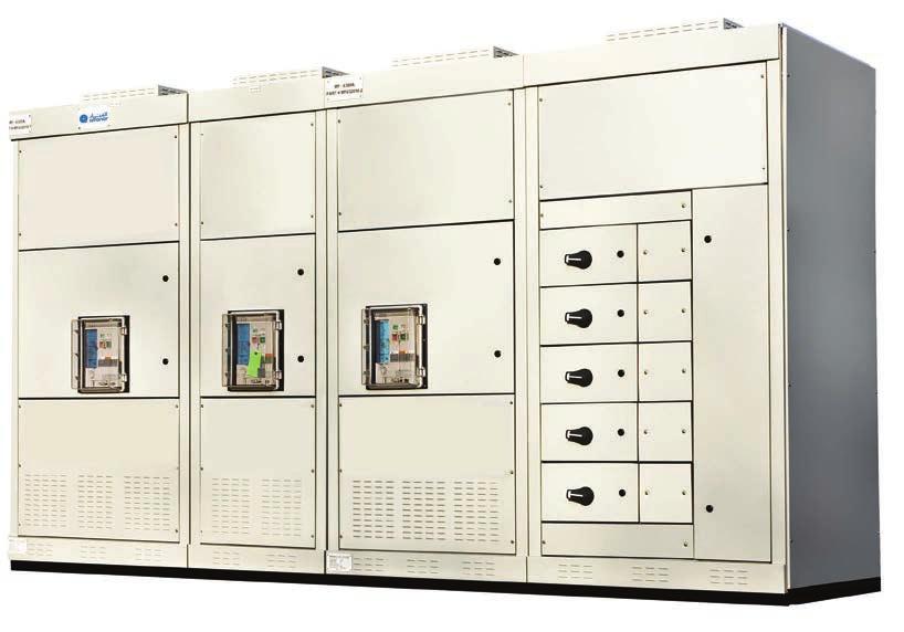 MF Switchgear alfanar s new MF panel is designed and tested as per new IEC standard 6439-. This panel is available up to 6300A, 00kA Sec, Form 4b.