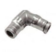 00 5/32" ( mm) and 5/1" ( mm) also available 302/3902 Equal Stud Elbow Stainless steel 31L, FKM ØD G L kg 302 0 00