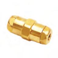 Tube-to-Tube Fittings Tube-to-Tube Connector Brass, NBR ØD F1 F2 L kg 0 00 13 11 3 0.025 0 00 17 1 39 0.