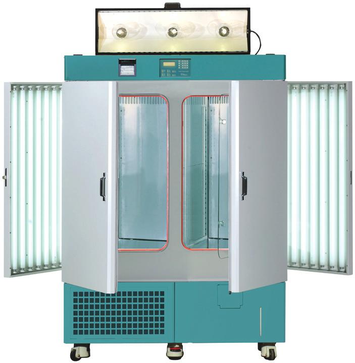 Plant Growth Chambers TH-GC-300TLH/1000TLH (5 to 50, 40 to 90%) Enough capacity, maximum 1000L to satisfy the user's plant growth needs User-friendly programmable logic microprocessor, streamlined