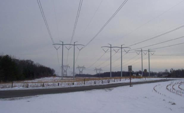 Eisting infrastructure corridors (such as overhead transmission lines, railway, highways) can be used to host cable