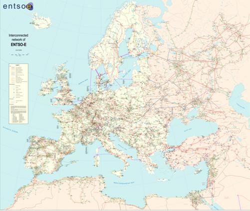Pan-continental Grid in Planning 