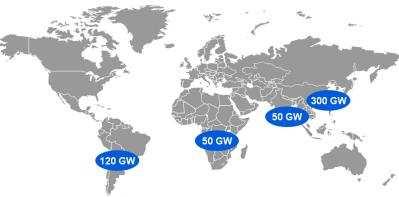 resources of about 500GW